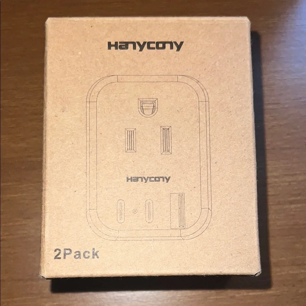 Hanycony European Travel Plug Adapter